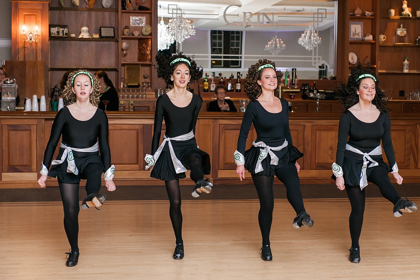 Irish dancers from University of Illinois